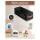 CD Storage Box with Visible Window, Stackable CD Case Holder with Dustproof Lid and Handles 7