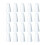 20PCS Blind Pull Cord Knobs White Blind Cord Holder White Pull Cord Pendants Downward End Window Blind Pull Cord Pendant 1