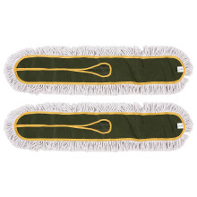 36inch Commercial Dust Mop Pads for Floor Cleaning, Cleaning Office Garage Hardwood Warehouse Factory Mall 2PCS Green