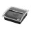 - Notes Dispenser Black Base Clear Top Sticky Notes Holder for 3x3 Inch Sticky Notes School Office Home Accessories 1