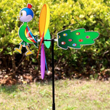 Colorful 3D Lovely Insect Whirligig Wind Spinner Windmill Party Favors Garden Lawn Decorations Toys for Baby Kids