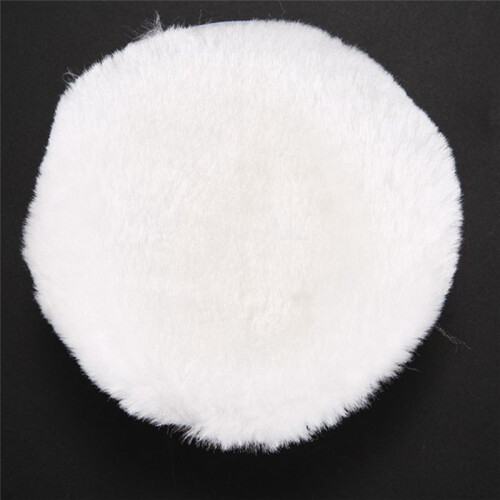 10Pcs Polisher Buffer Kit Soft Wool Bonnet Pad White 4 Inch 1