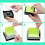 - Notes Dispenser Black Base Clear Top Sticky Notes Holder for 3x3 Inch Sticky Notes School Office Home Accessories 4