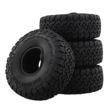 4 Szt. 115x44MM Miękka Gumowa Opona 1.9 Cal Opona Terenowa Rock do 1/10 Zdalnie Sterowany Samochód Gąsienicowy -4 Axial SCX10 90046