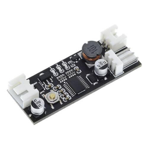 Single 12V 0.8A  PWM 2-3 Wire Fan Temperature Control Speed Controller Chassis Computer Noise Reduction Module 2