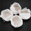 10Pcs Polisher Buffer Kit Soft Wool Bonnet Pad White 4 Inch 4