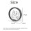 LED Digital Wall Clocks Temperature Humidity Date Display Electronic Table Alarm Clock for Kitchen Study Refrigerator A 7