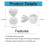 8PCS Earring Backs for Droopy-Ears, Earring Lifter Backs Replacements for Heavy Earrings,Silver 4