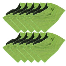 Green Cold-Feeling Sports Towel, Quick-Drying, Outdoor Cooling, Cold Towel, Fitness and Running Sweat-Wiping Ice Towel