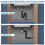 Deodorant Downpipe, Drain Pipe, Wash Basin Accessories, Leak Proof, Bathroom Sink Drain Kit 4