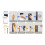 Hat Rack, Baseball Cap Organizer, Hat Hooks,Door Closet Hat Storage, Wall Adhesive Hat Hooks, Display Hat Rack 2 Pcs 9
