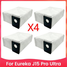 Dust Bag for J15 Pro Ultra Robot Vacuum Cleaner Accessories Garbage Dust Bags Replacement Parts 4PCS