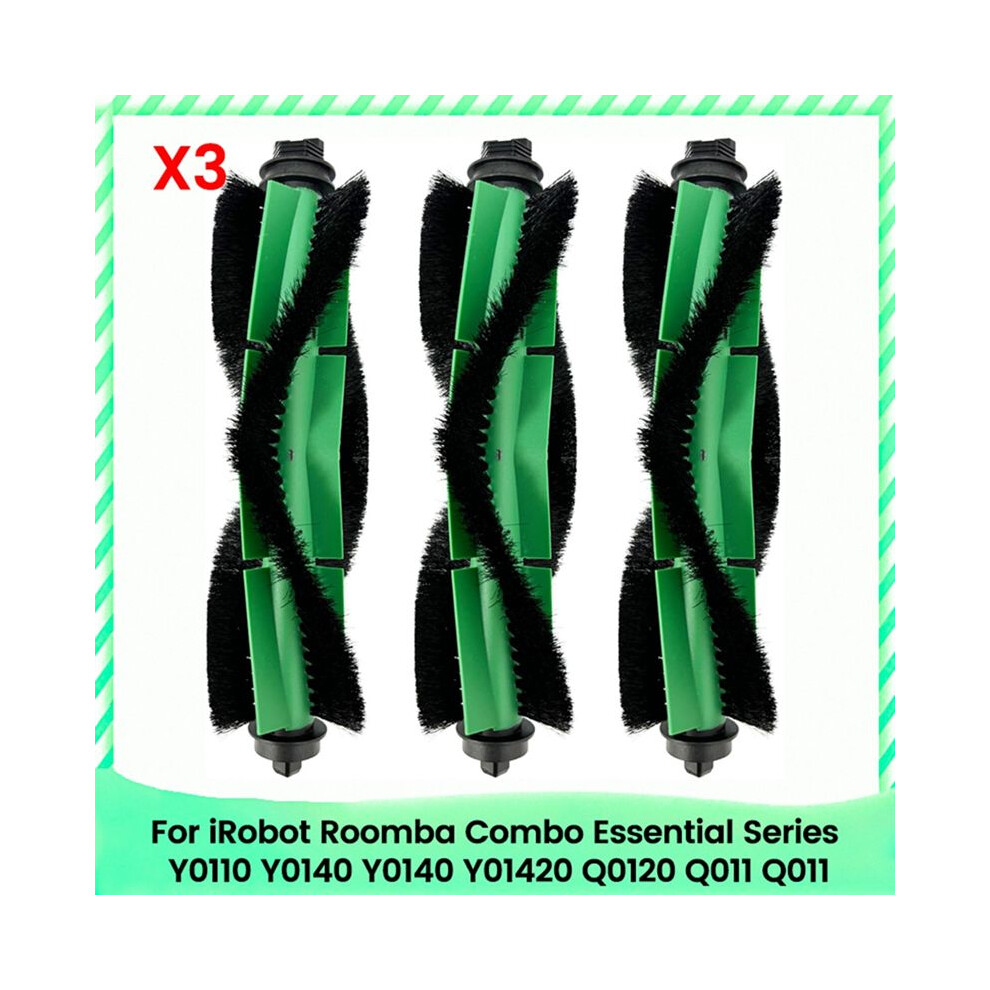 3Pcs Roller Brush For Combo Essential Series Q0120 Y0140 Y0110 Q011 Robot Vacuum Attachments 6034188253716