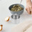 Three-Piece Round Dish Set Handmade Hamburger Kitchen Tools Kitchen Plating Decoration 3