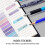 2400 PCS Sticky Tabs,120 Colors Writable Sticky Note Tabs for Binders, Annotation Tabs, Page Markers, Classify Files 9