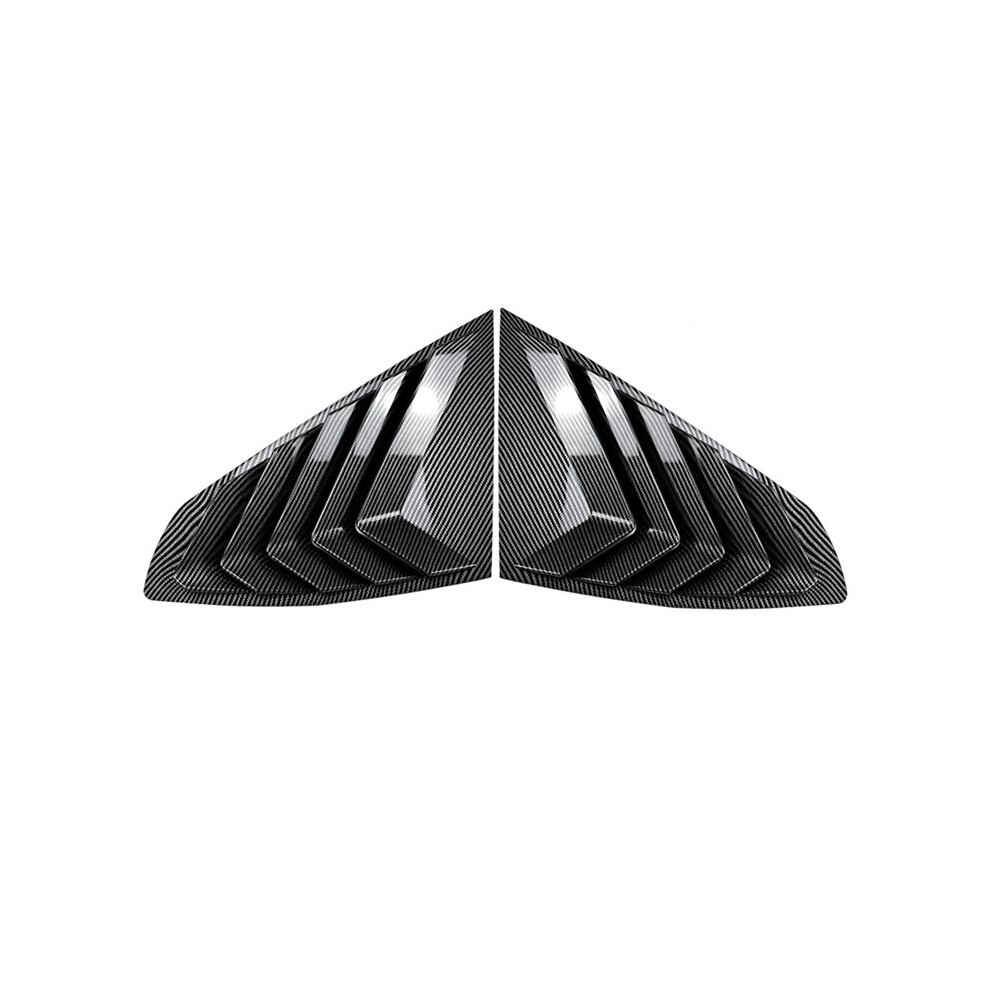 Car Rear Window Louvers Shutters Blinds Cover Trim For 4 Series Gran Coupe G26 2020+ Car Accessories Carbon Fiber 4714046251925