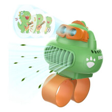 Draagbare Ventilator met Polsband, Persoonlijke Ventilator met Dynamische Projectie, Handsfree Bladloze Ventilator, 360 Draaibare Ventilator, Groen