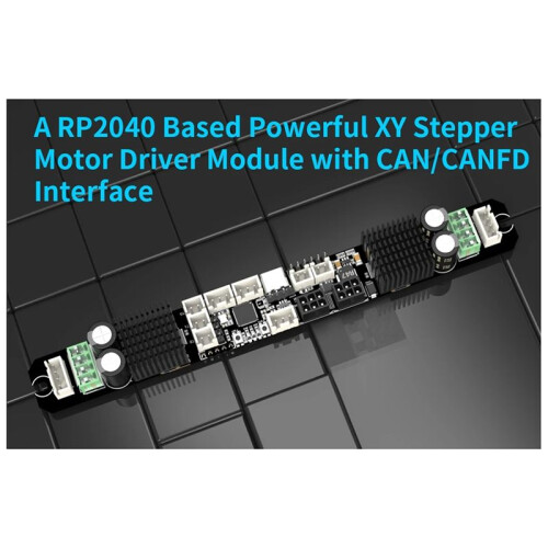 Placa-Mãe DFH PITB V2.0 Baseada no Poderoso Módulo de Driver de Motor XY RP2040 com Interface CAN/CANFD Integrada em Dois TMC5160 1