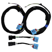 Para 7 7.5 Mk7 7.5 Fluindo Linha de Adaptador de Luz Traseira Atualização de Halogênio Forma de Fluxo