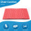 Personalized Folding Foam Waterproof  Pad Chair Cushion Red+Black 4