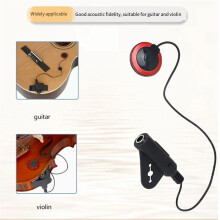 T-11 Portable EQ Piezo Pickup Transducer for Acoustic Guitar Ukulele Violin