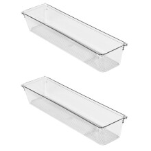 Plateau de Rangement de Bureau en Plastique, Système D'Organisation de Tiroirs