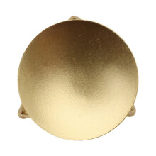 European Portacandele nel Ferro Portacandele nel Ferro Retro Round Table Golden per Home Festive Ornament 1PZ
