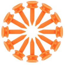 Golfzubehör Cup Tee  Tee  Limit Pin Kunststoff Ballhalter 25MM Orange