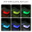 Flame Humidifier Essential Oil Diffuser Air Humidifier with Remote Control 800ml Aroma Diffuser 7-Color Night Light 3