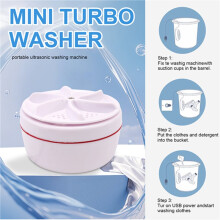Portable Washing Machine, Suitable for Camping and Business Travel. Can Be Used to Wash Socks, Small Rags, Towels
