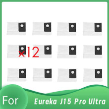 12 Stuks Stofzakken voor  J15 Pro Ultra Sweeper Accessoires Stofzakken Die Lang Meegaan en Goed Werken