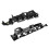 2Pcs Front Bumper Left Right Side Spacer Bracket Mount Support Holder for  C4 2005-2010 1
