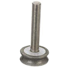 Rebolo de Rebolo de Diamante Rebolo para AviãO de Vidro Chanfro de Borda Reta 6Mm Haste (4Mm)