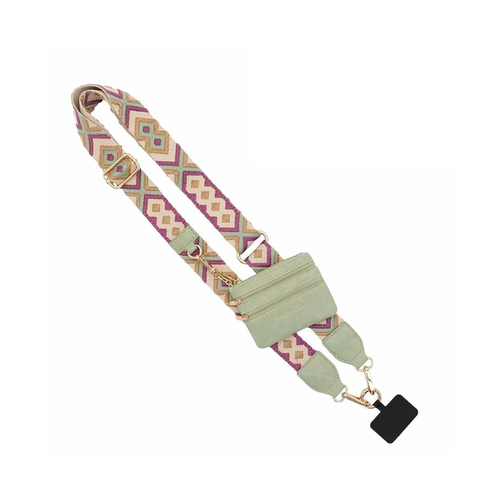 Phone Strap With Zippered Pouch, Clip And Go Strap For Phone With Wallet Crossbody, Phone Strap Crossbody A 6031356905873