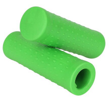 Double Guidon en Caoutchouc, Guidon Ergonomique Antidérapant, Housse de Guidon de Scooter Confortable, Accessoires Vert