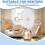 Stick Ceiling Hooks Heavy Duty Self-Adhesive Water Resistant Hooks for Ceiling Multifunctional Hooks for Wind Chimes 7