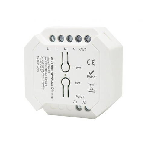 2.4G RF Triac Dimmer LED Controller  Dimmer Support  APP RF Remote Control AC100V-240V A