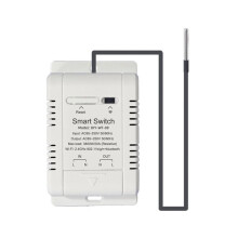 Ewelink Temperature WIFI 20A with Temperature Sensor Real- Temperature Monitoring for Fish Tank Room