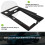 Car Console Gear Shift Panel Trim Cover Sticker for  EV9 2023 2024 Wireless Charging Trim Frame 6