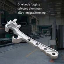 2er-Pack Multifunktions-Eimeröffner Aus Aluminium, Eimeröffner für 5 Gallonen, Eimeröffner Aus Metall, Deckelöffner-Werkzeug