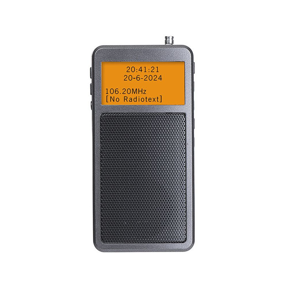 Portable Radio Pocket Fm Stereo Radios Wireless Speaker With Alarm Clock For Elder Outdoor 6033075470007