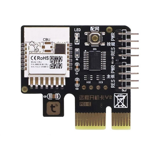 Tuya Computer Power Reset  PCIE Card Computer Remote Boot Card APP Remote Control for  Home/ Echo