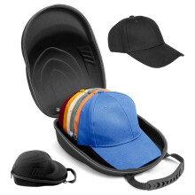 Hard Hat Case for Baseball Caps,Hat Carrier Travel Case and Adjustable Shoulder Strap,Hat Organizer Holder Bag
