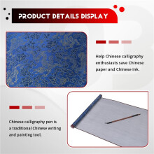 Inkless Chinese Calligraphy Set Reusable Water Writing Magic Cloth Scroll Traditional Chinese Calligraphy Writing Pens