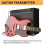 2.4G WS-4 Trådlöst Gitarrsystem Gitarrsändarmottagare för Elgitarrbas 48K/16bit Realtidsöverföring 10