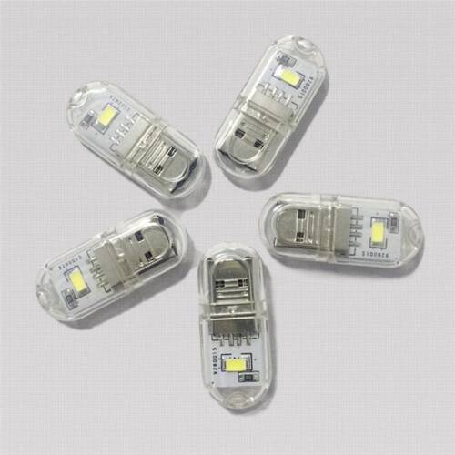 USB LED Plug Lamp for Power Bank, Computer  Book Light Portable Night Light for Laptop Reading White Light 1