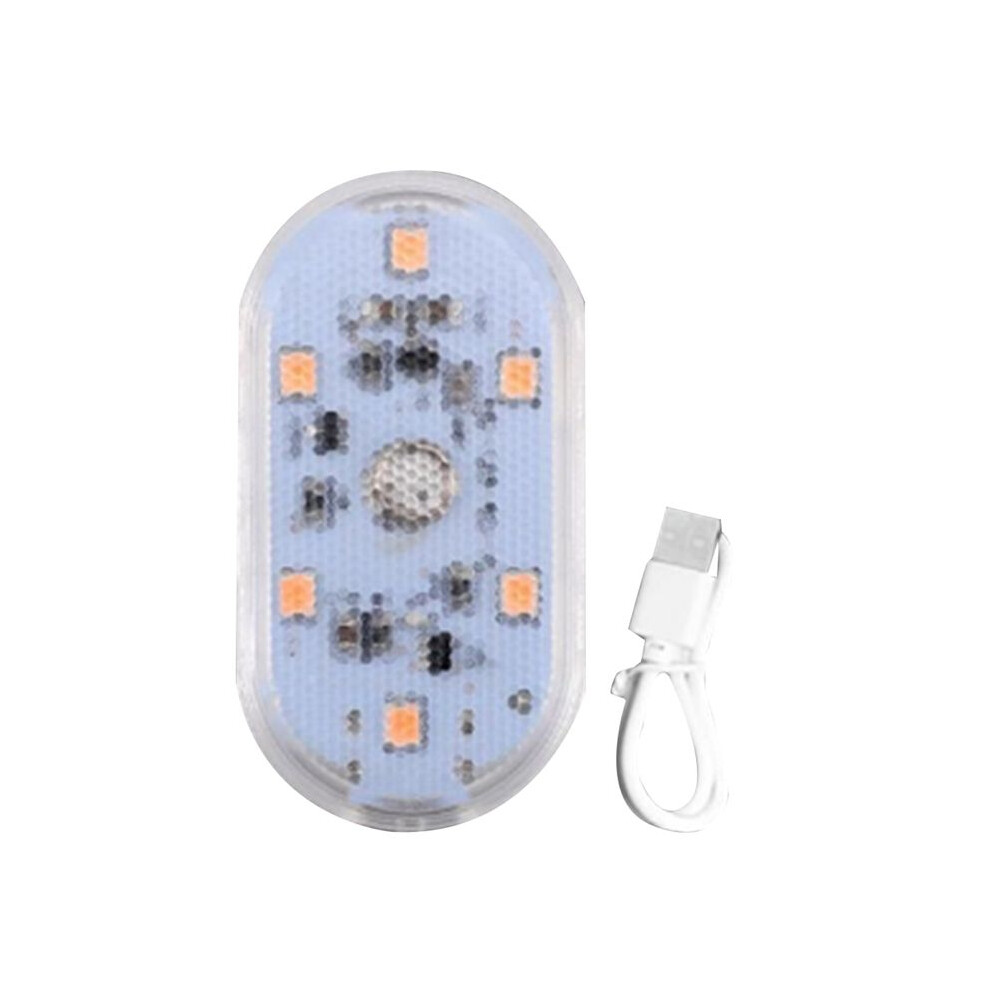 6Led Car Touch S Rechargeable Car Interior Dome Roof Ceiling Reading Lamps Trunk Magnetic Lamp,E Light 6031816382992