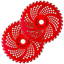 Lame de Tondeuse à Gazon en Alliage pour Débroussailleuse, Lame de Scie 9 Pouces, 36 Dents, Acier Tungstène 230, Acier au Manganèse, Outils de