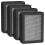 -H128 Replacement Filter Compatible for LEVOIT -H128 Air Purifier, -H128 H13 True HEPA Replacement Filter 4 Pack 1