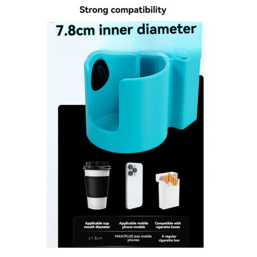 Multifunctional PLA Water Cup Bracket Compatible for Simulation Racing Flight Simulator for Aluminum Profile Yellow 1